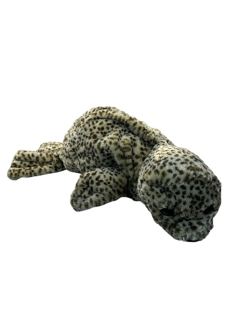 Folkmanis Harbor Seal Puppet Plush 16” Realistic Spotted Seal Stuffed Animal NWT